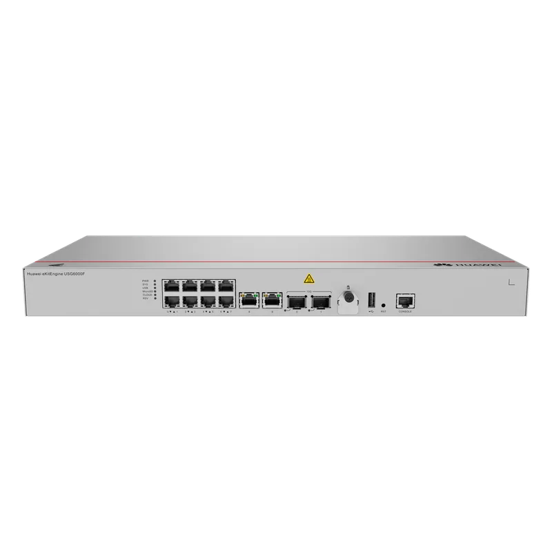 FIREWALL HUAWEI eKit Ideal para Pequeñas Empresas/ Multi-Wan/ Hasta 250 Dispositivos/ Licencias se venden por separado USG6000F-S125