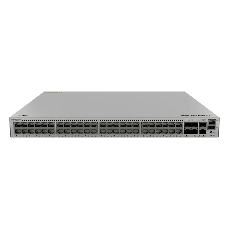 Switch eKit Core Empresarial Capa 3 / 48 Puertos Gigabit + 4 SFP+ / iStack con 2 Puertos Dedicados / Fuente Redundante 1+1 / Libre de Licenciamiento HUAWEI S530-48T4XE