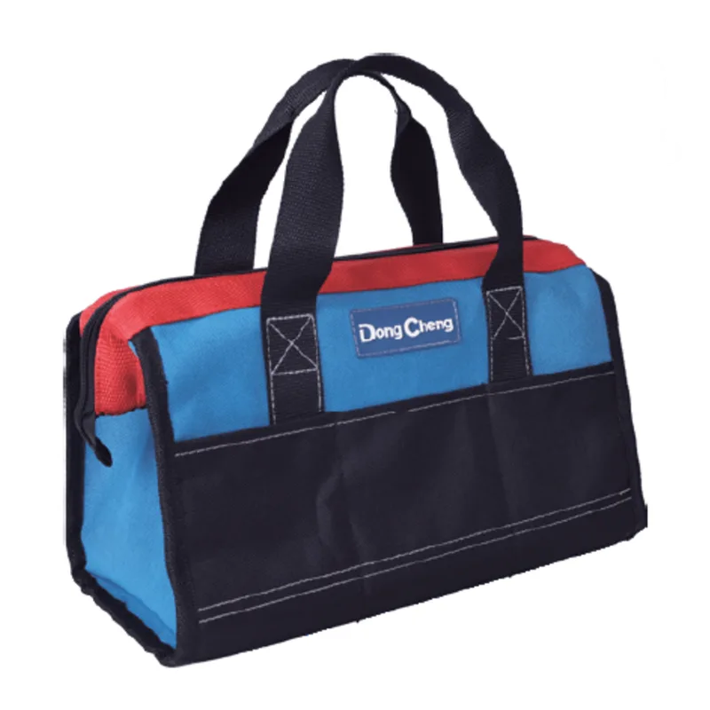 Bolsa Portaherramientas 16 in (40.6 cm) / Tejido Oxford Doble Capa / Múltiples Bolsillos Organizadores / Costura Reforzada en Cinturón DONGCHENG DNG-BPK