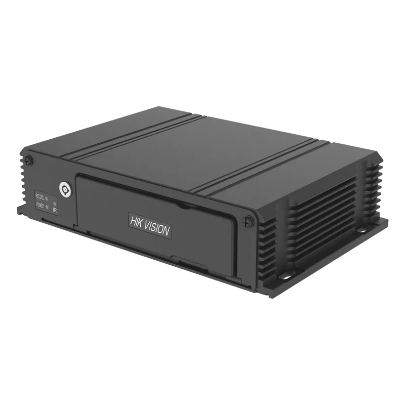 Grabador de Video Móvil AE-MD5043-SD Series / 4 Canales HDTVI-AHD-CVBS / SD Card Hasta 256 GB / 4G Integrado / GPS y GLONASS / Chasis de Aluminio Sin Ventilador / Compatible con H.264 y H.265 HIKVISION AE-MD5043SD/GLF(LITE)