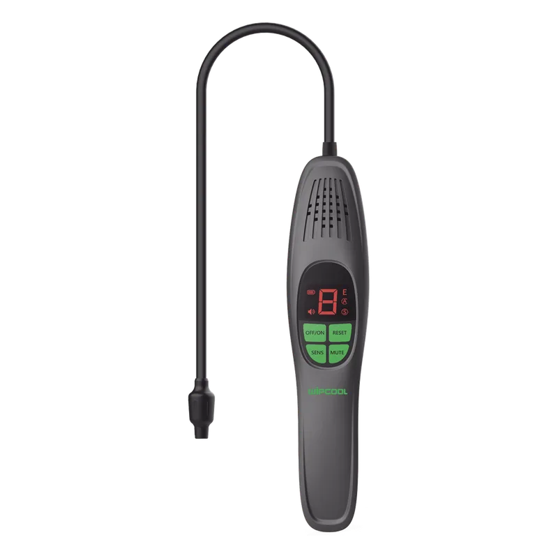 Detector de Fugas de Refrigerante LKF2 / Sensor con Diodo Calentado / Pantalla LCD / Detección ≤3 g/año / Tiempo Reacción ≤3 segundos / Sonda Flexible 420 mm / Batería AA 7 horas EPCOM LK-F2