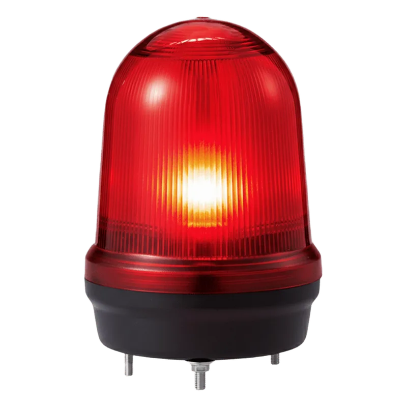 LED con patrones fijo/intermitente, estroboscópico y simulación rotatorio, Color Rojo de 110-220 VCA QLIGHT MFL125-110220-R