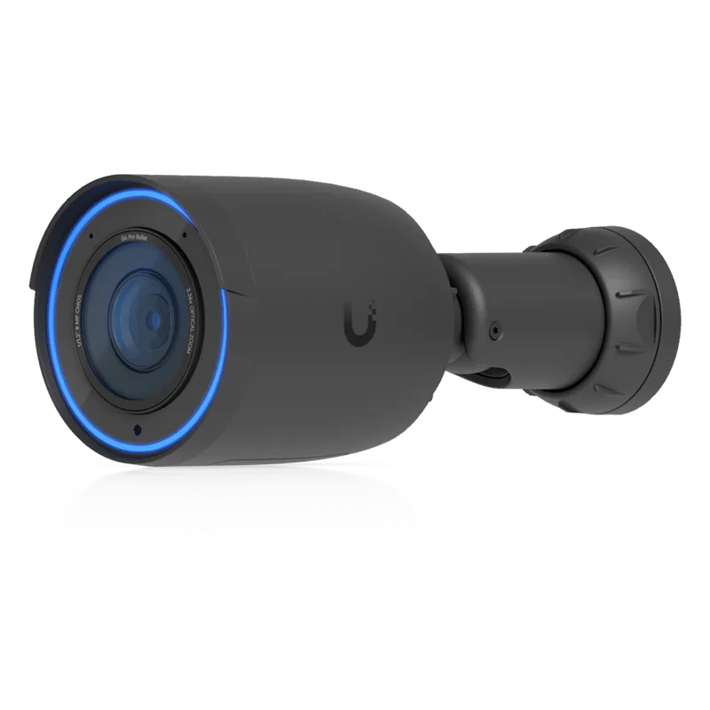 UniFi Protect G6 Pro Bullet – Cámara 4K PoE+ Todo Clima con Motor de IA Multi-TOPS, Zoom Óptico 2.36× y Sensor CMOS 1/1.2, que Ofrece un Desempeño Sobresaliente en Entornos de Baja Iluminación UBIQUITI UVC-G6-PRO-BULLET-B