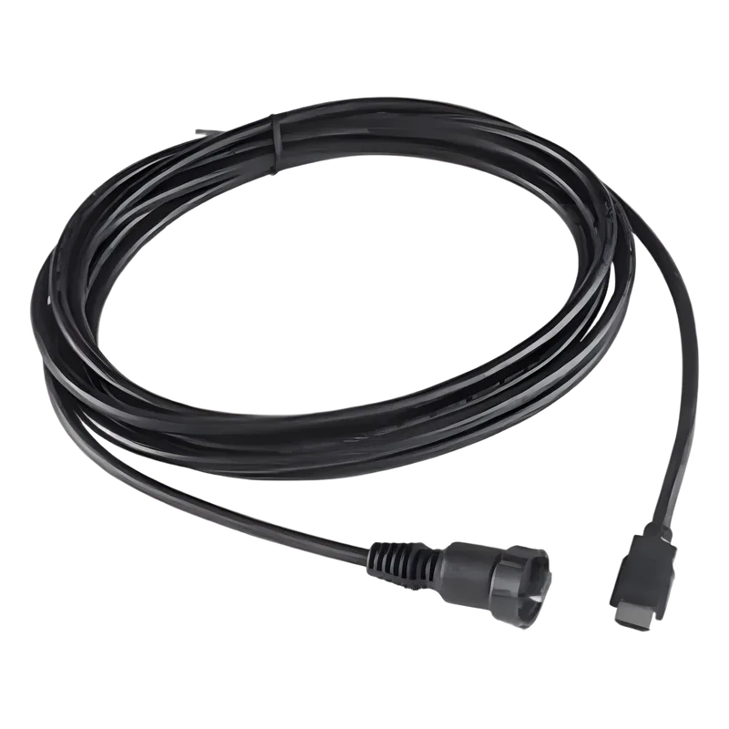 Cable HDMI Náutico Garmin / 4.5 Metros (14.76 Pies) / Full HD 1080p / Resistente al Agua IPX8 / Audio y Video / Para Dispositivos Náuticos Garmin Compatibles 10-12390-20
