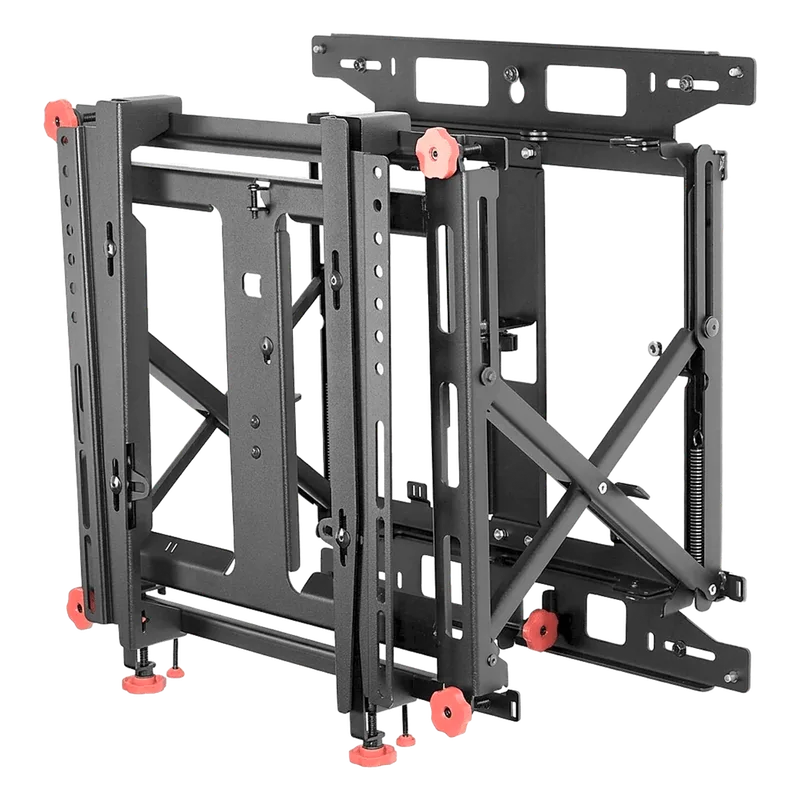Soporte Muro para video wall LCD / Liberación Rápida / Para Pantallas 46"-60" / Ajuste Micro Sin Herramientas XYZ 1.5" / VESA 600x400 mm / Carga Máxima 56Kg / Gestión Integrada de Cables PEERLESS DS-VW775-QR
