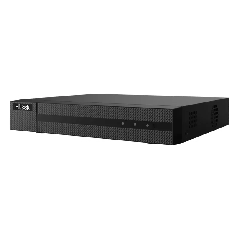 DVR 4 Canales TurboHD + 2 Canales IP / 4 Megapíxel Lite / Audio por Coaxitron / ACUSENSE Lite / 1 Bahía de Disco Duro / H.265+ / Salida en Full HD HiLook by HIKVISION DVR-204Q-M1(C)/LA