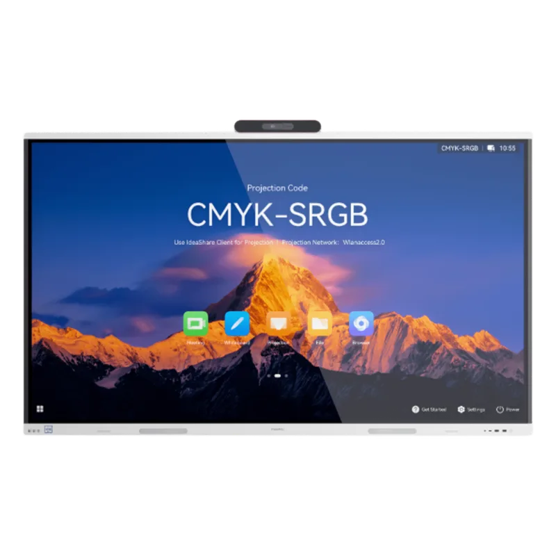 Pantalla Interactiva IdeaHub S3 para Colaboración Inteligente / 75" / Doble Cámara 4K / Harmony OS / Wi-Fi 6 / 24 Micrófonos / BYOM / Enfoque Automático / Baffle acústico / Gestión desde la nube HUAWEI IHS3-75SA