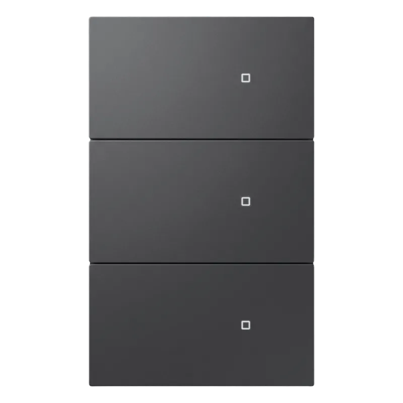 Apagador inalámbrico ZigBee 110-220V 3 GANG AKUBELA ZBG6R3US