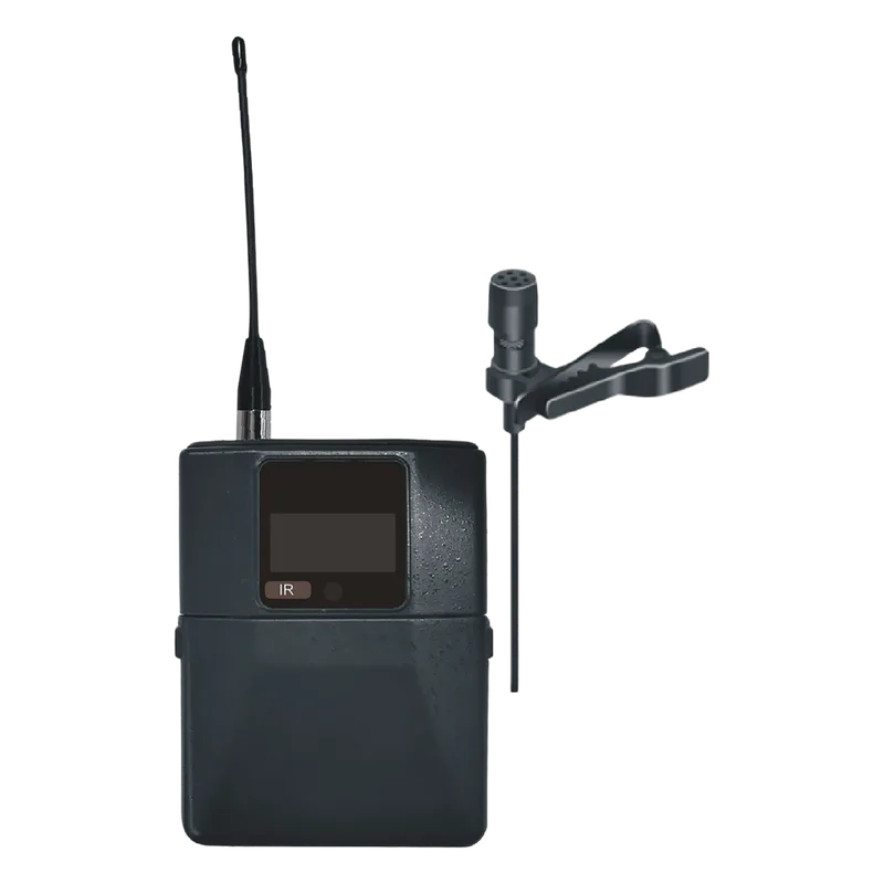 Micrófono de Solapa Digital Inalámbrico EP-59L / Condenser / Rango Frecuencia 540-590MHz y 640-690MHz / Modulación pi/4-DQPSK / Potencia Salida ≥10dBm / Autonomía >10 Horas / OLED Display / Ajuste Potencia y Volumen / Fun EPCOM PROAUDIO
