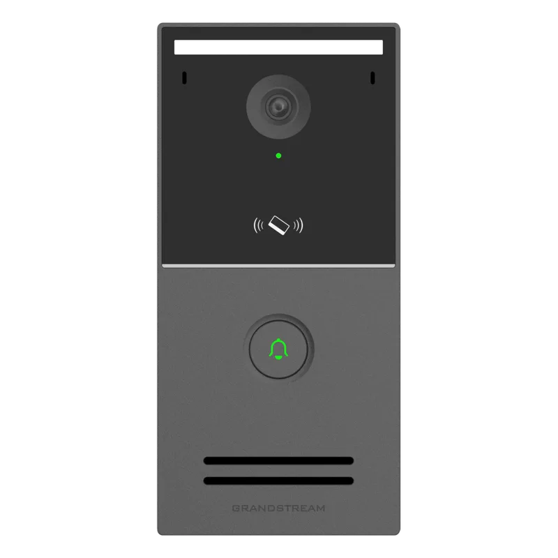 Videoportero IP Inteligente GDS3727 / Wi-Fi 6 de doble banda / 2K Ultra HD 4MP / IA ISP con Análisis de Comportamiento / 127° Campo de Visión / Múltiples Métodos de Apertura (PIN, IC/ID, NFC, BLE, QR) / IP66 IK07 (Pl&aacute GRANDSTREAM