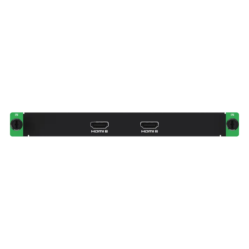 Tarjeta de Entrada HDMI 4K 2 Canales / 4K60 (4096x2160) / HDMI 2.0 / HDR10 y HLG / HDCP 2.3 / Compatible Serie C66S HIKVISION DS-C66S-02HI/4K