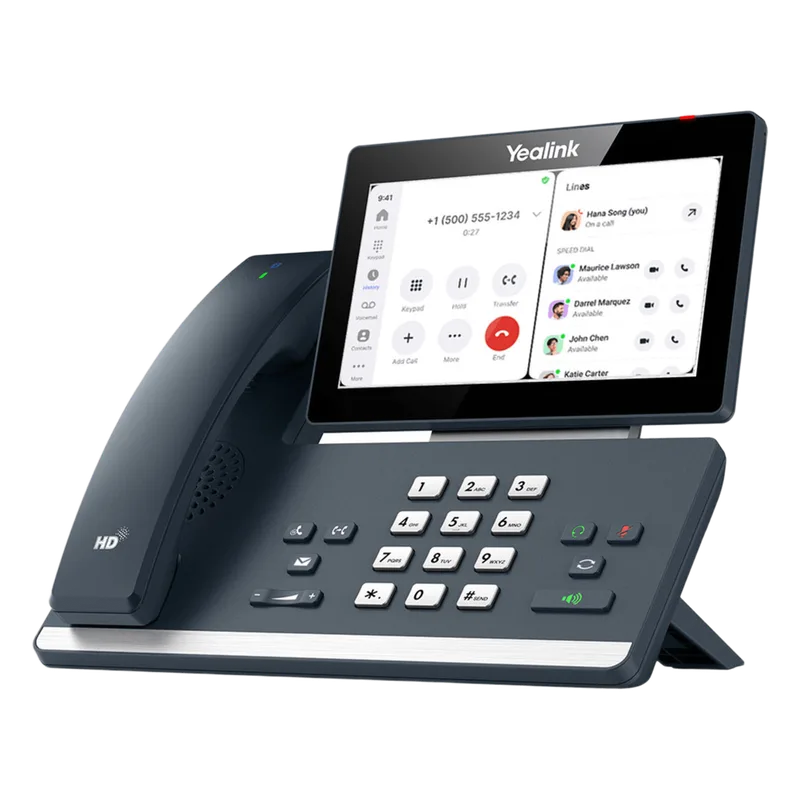 Teléfono IP MP58-WH-E2 con Integración Nativa a Zoom y Tecnología Acoustic Shield de Doble Micrófono YEALINK MP58-WH-E2-ZOOM