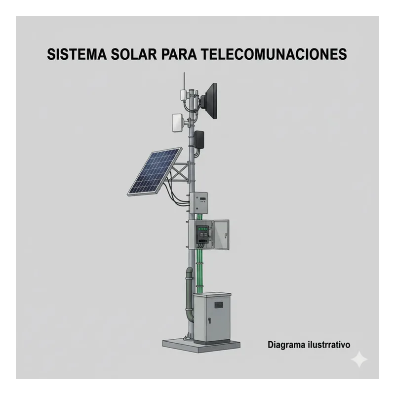 Kit Solar de 28 W con PoE Pasivo 24 Vcc para 2 Radios de Ubiquiti airMAX, Cambium ePMP EPCOM POWERLINE PL1224G2RV2