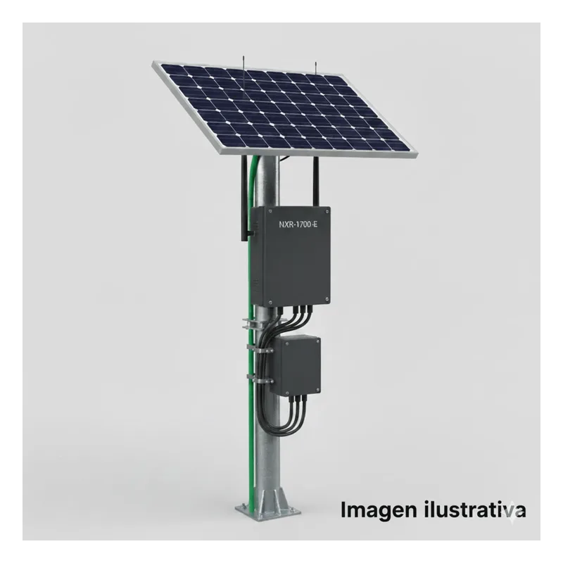 Kit Solar de 14 W con PoE Pasivo 24 Vcc para un radio de Ubiquiti airMAX o Cambium ePMP EPCOM POWERLINE PL1224G1RV2