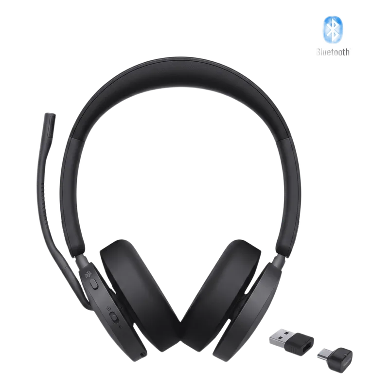 Auriculares estéreo Yealink BH74 edición MS / Bluetooth 5.3 con adaptador USB C&A / Cancelación activa de ruido / 65 horas de reproducción de música BH74-TEAMS-USB-C/A