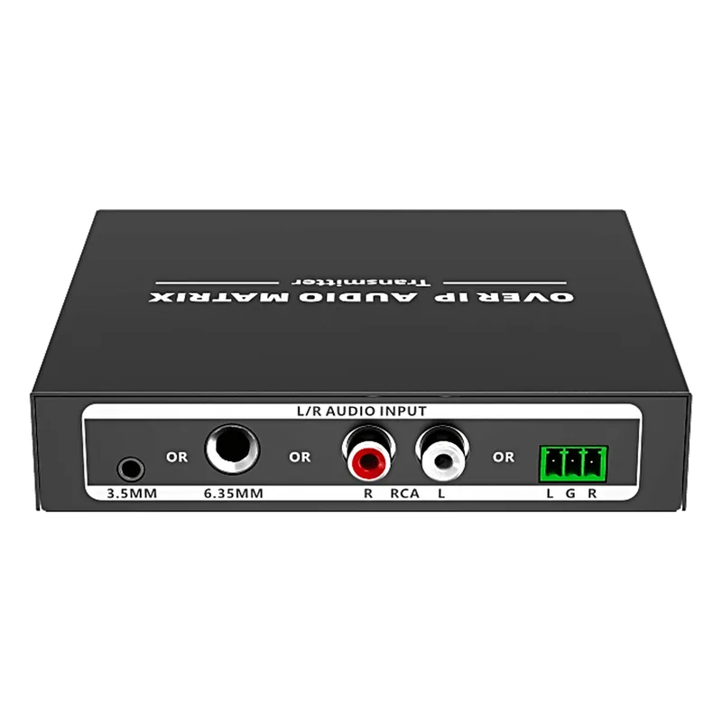 Extensor de Audio sobre IP | PCM 2.0 | 120 m | Matriz Flexible 1 a 1 / 1 a N / N a N | Interfaces Profesionales | Protección ESD | Solo Transmisor EPCOM TITANIUM TTMOIPATX