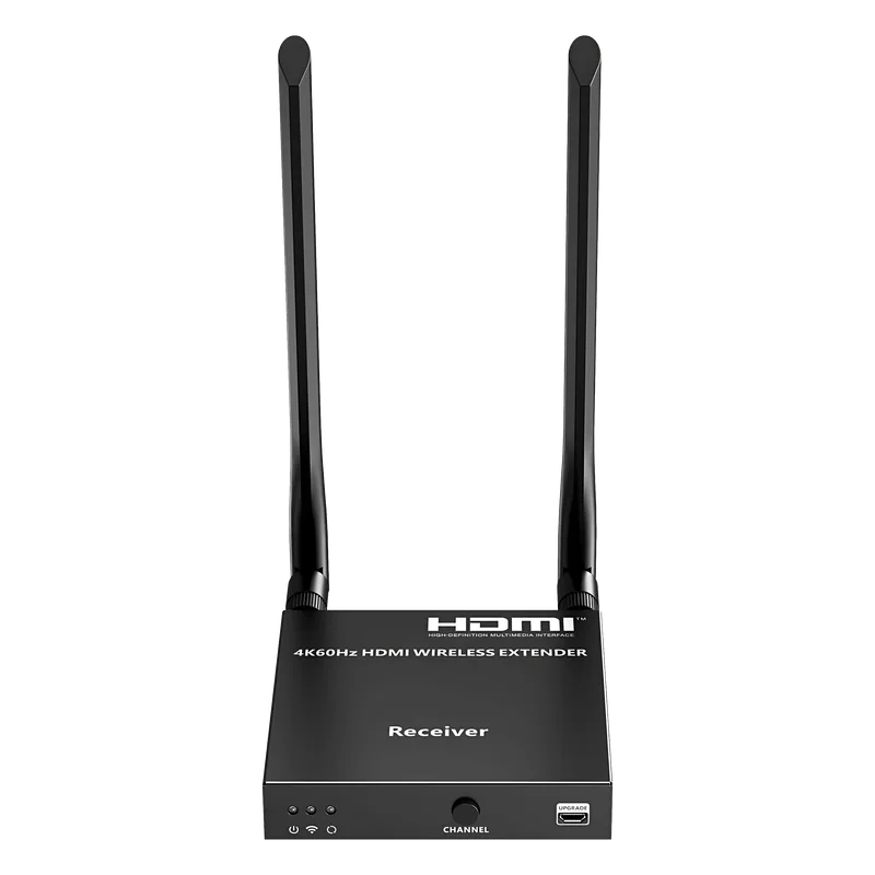 Receptor Inalámbrico HDMI | 4K@60Hz 4096x2160 | Tecnología ipcolor STREAM | Banda 5G 5.18-5.24 GHz | Distancia 50 m | Conexión de Hasta 1 a 4 EPCOM TITANIUM TT699-V2.0RX