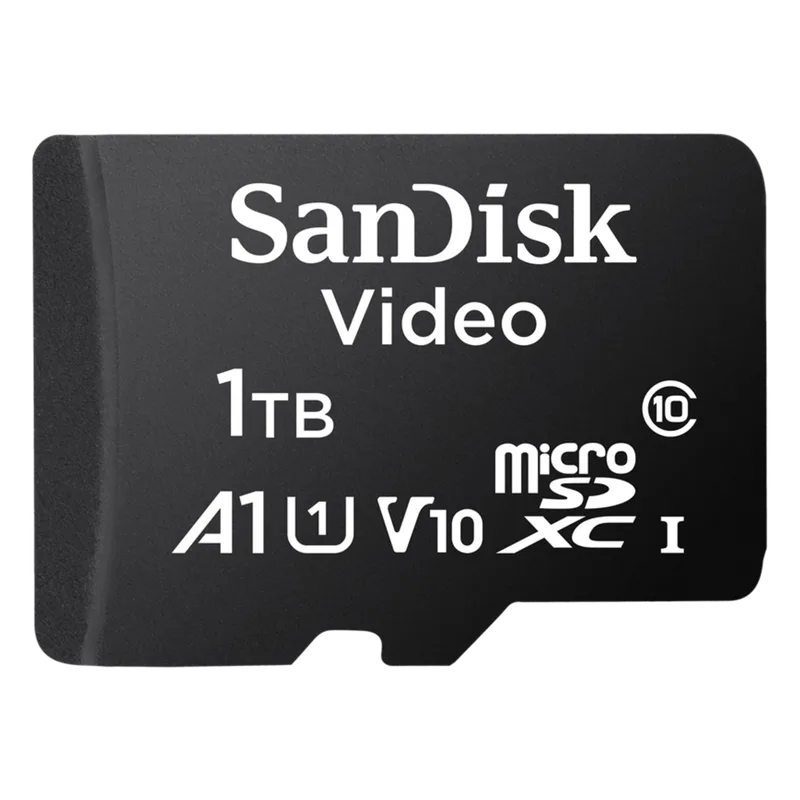 Memoria microSD SanDisk 1TB (1024GB) / Alta Resistencia / Videovigilancia / Clase 10 SDSDQA5S51T00BP