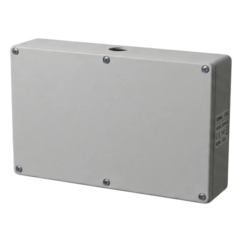 Gabinete Metálico de Resguardo para DVR compatible con HiLook TURBO DVR-104G-M1/T + PS-12-DC-4C LINKEDPRO EIEW412607W