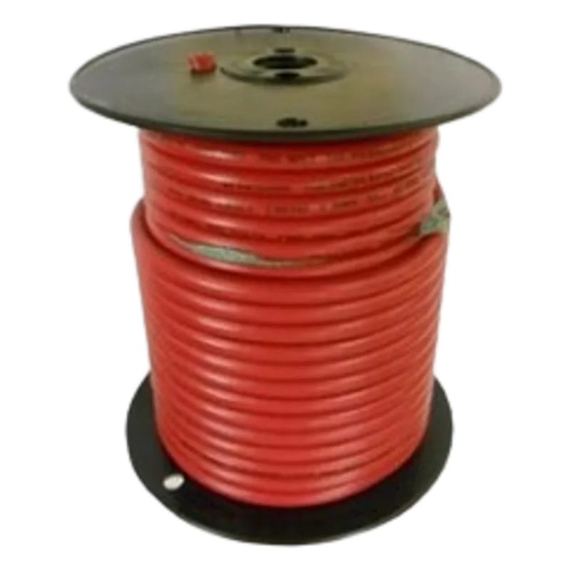 Cable Para Batería Color Rojo Calibre 1 AWG / Rollo de 100 Pies / Cobre Estañado Clase K / 600-1000V / 105°C Seco 75°C Húmedo / Resistente a Llama VW-1 / Flexible Extra / UL 1426 BC-5W2 COBRA WIRE & CABLE A2001T-01-100