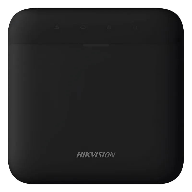 (AX PRO) Panel de Alarma Inalámbrico de Hikvision / Color Negro / Soporta 48 Zonas / Wi-Fi y Ethernet / Incluye Batería de respaldo / Compatible con los Accesorios AX PRO DS-PWA48-E-WB/BLACK