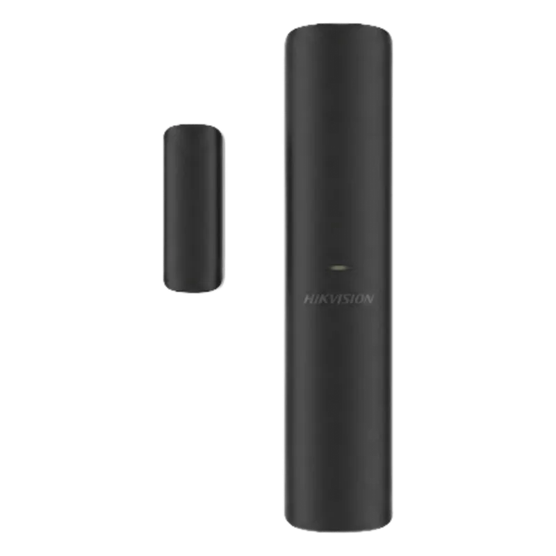 (AX PRO) Contacto Magnético Inalámbrico + 2 ZONAS PARA AGREGAR SENSORES CABLEADOS / Color Negro / 3 en 1 / Soporta 2 Zonas Cableadas HIKVISION DS-PDMC-EG2-WB(B)/BLACK