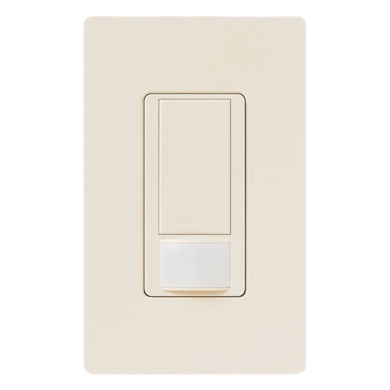 Apagador con sensor de movimiento Maestro para espacios pequeños, tecnología XCT PIR, 120 V / 2 A LUTRON ELECTRONICS MSOPS2BI