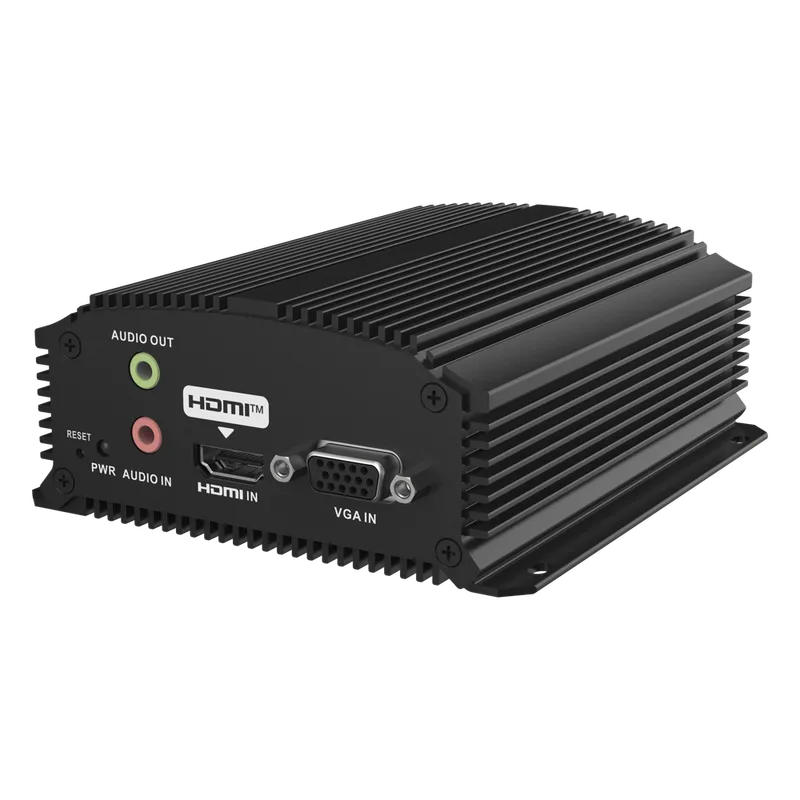 Codificador de Vídeo (Encoder) / Entrada HDMI o VGA / 1 Entrada de Audio HIKVISION DS-6701HTHI-4K(B)