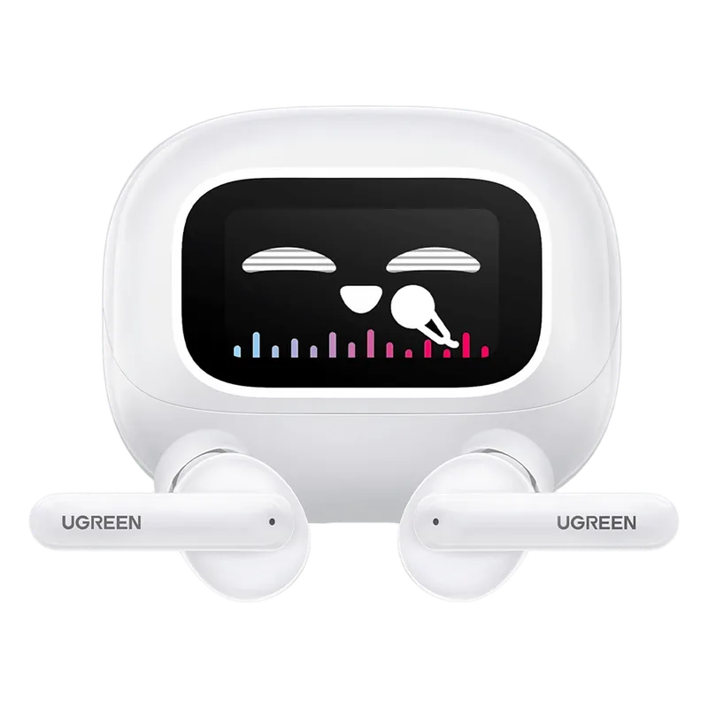 Auriculares Inalámbricos HiTune T6 Magic / Bluetooth 5.4 / Codec LDAC Hi-Res / Autonomía 6 Horas + 30 Horas con Estuche / USB-C / Cancelación de Ruido ENC UGREEN 55137