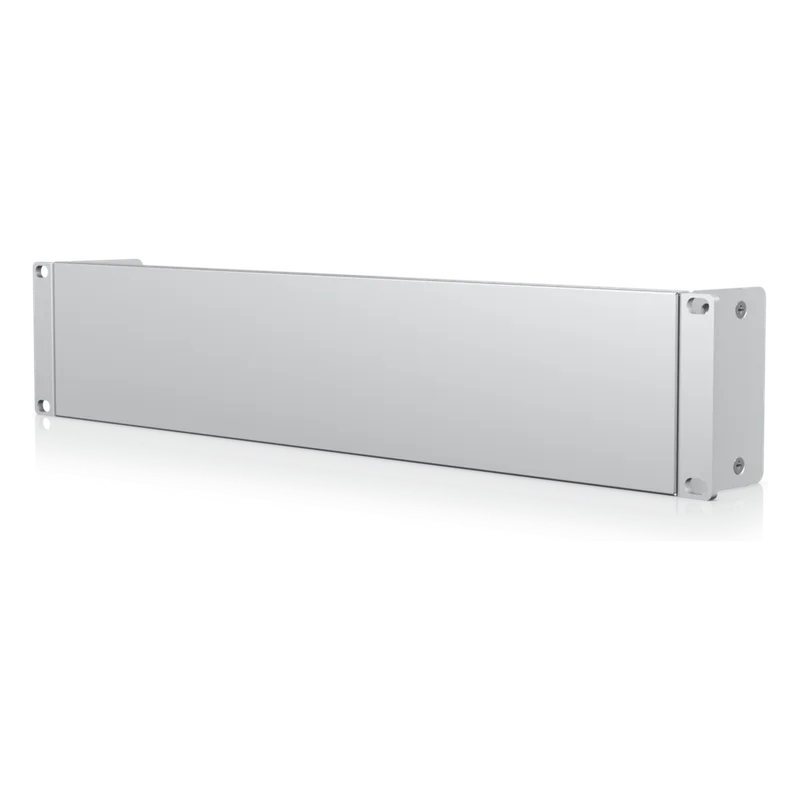 UACC Rack Mount Panel Blank 2U – Panel Ciego de 2U para Rack, Ideal para Cubrir Espacios No Utilizados y Mantener un Aspecto Limpio y Ordenado UBIQUITI UACC-RACK-PANEL-BLANK-2U
