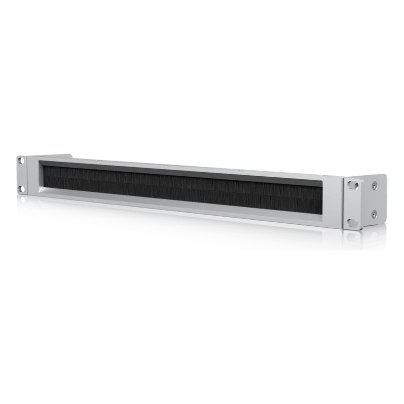 UACC Rack Mount Panel Brush 1U – Panel con Cepillo para Rack que Permite el Paso Ordenado de Cables, Reduce la Entrada de Polvo y Mantiene una Estética Limpia y Uniforme UBIQUITI UACC-RACK-PANEL-BRUSH-1U