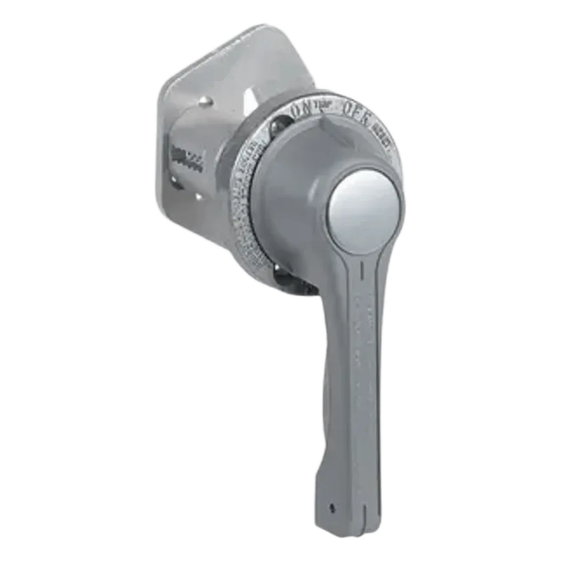 Mango para Interruptor de Circuito EXH Series / Aplicación en Enclosures Explosion-Proof / Activación Frontal de Breakers / Material Aluminio Libre de Cobre con Eje Acero Inoxidable 316 / Certificaciones Clase I Div 1 & 2 Grupos B,C,D / HUBBELL KILLARK HUB-EXH-1A8