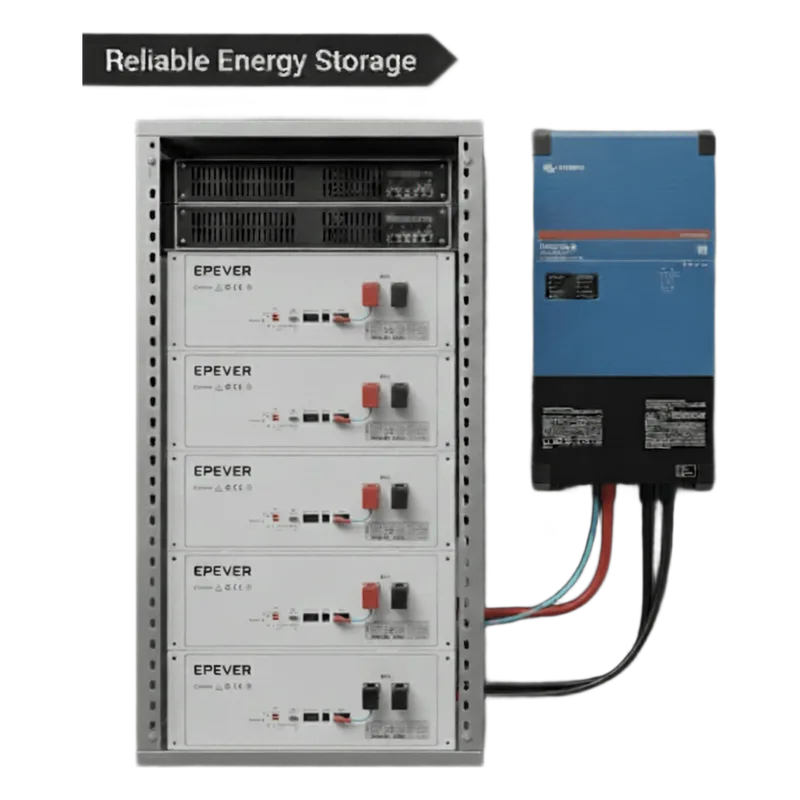 Kit Inversor Cargador de 4 kW con Salida de 110 Vca y respaldo de 20 kWh en batería de LiFePO4 VICTRON ENERGY VICTRONKIT4K