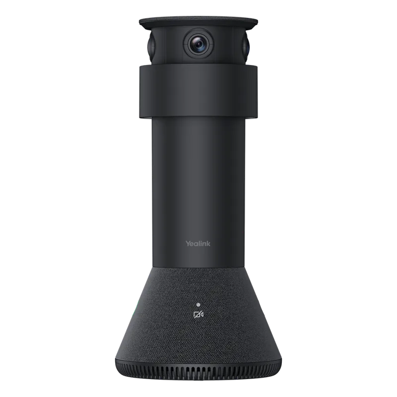 Camara de Videoconferencia MTower de Yealink con Triple Cámara 4K y Audio Inteligente 360° M-TOWER