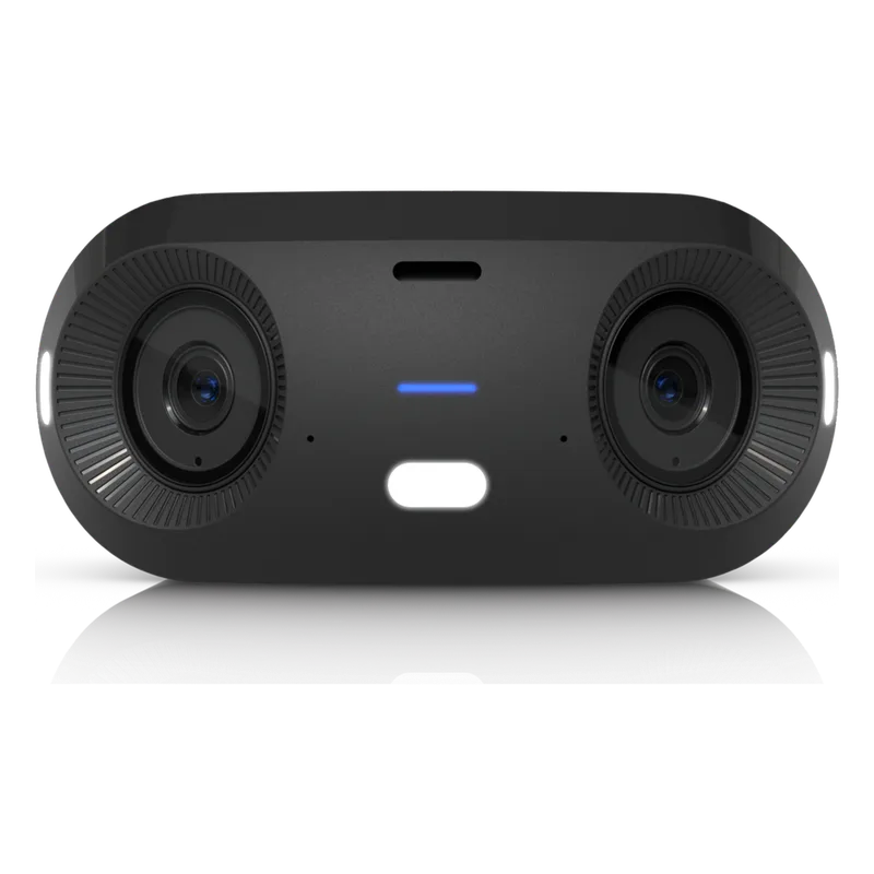 UniFi Protect G6 180 – Cámara PoE+ Dual Sensor de 16 MP para Interior/Exterior con Motor de IA Multi-TOPS y Cobertura Panorámica de 180° UBIQUITI UVC-G6-180-B