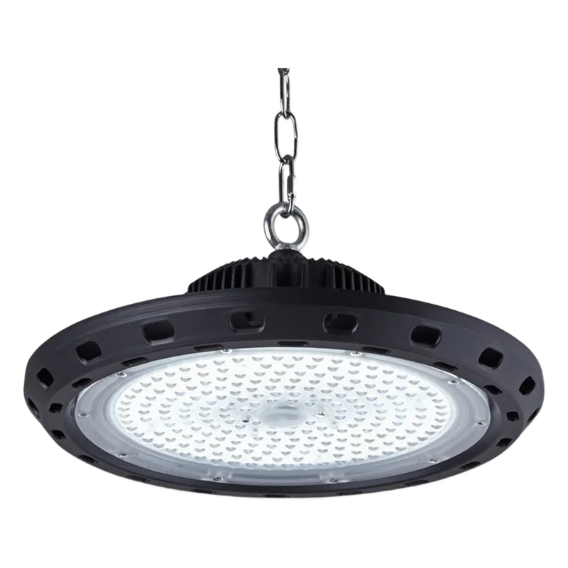 Campana Led Industrial UFO / 100 W / Suspendido / 85 - 265 V CA / Luz Fría 6500 K. JWJ JLRE-UFO-100