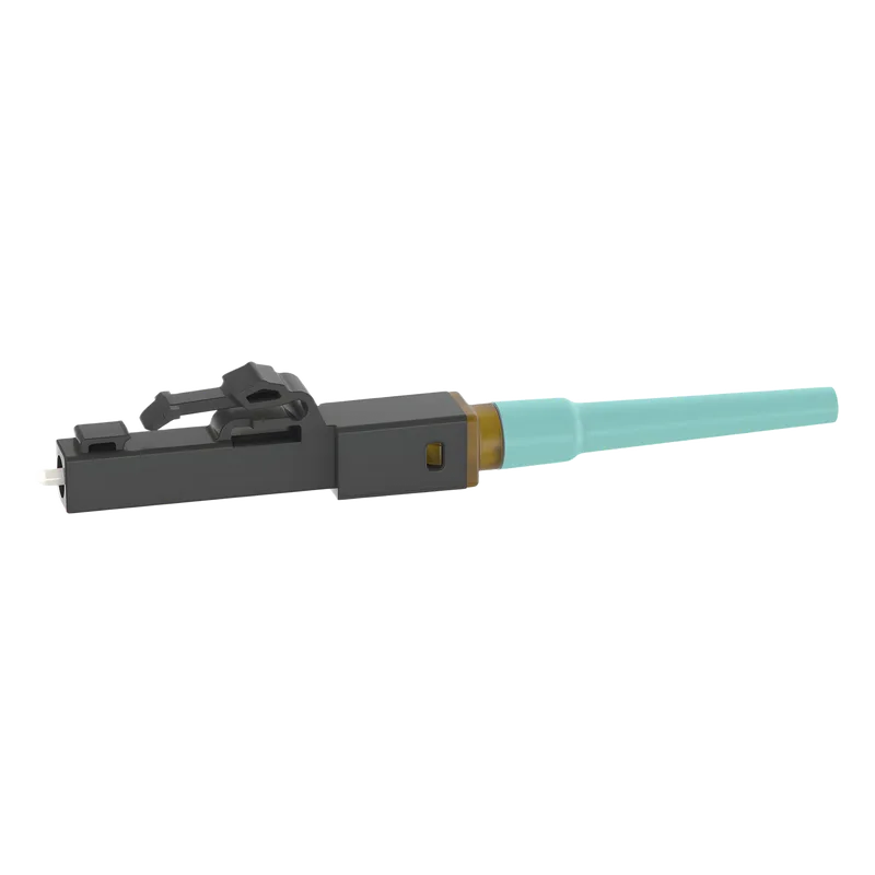 Conector LC de Empalme por Fusion OmniSplice™, Para Fibra Óptica Multimodo 50/125µm OM3/OM4/OM5, Color Aqua PANDUIT FSOCLCX