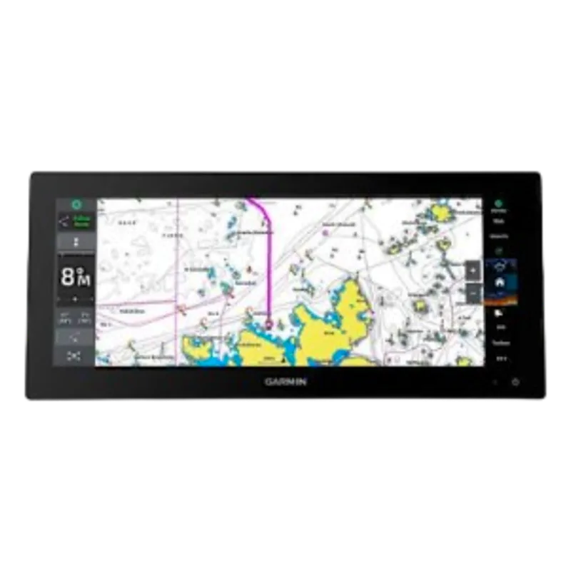 Plotter de Navegación GPSMAP 1523 xsv / Pantalla Táctil IPS Ultrapanorámica 14.5" / Resolución 1920x720 / GPS+GLONASS+Galileo 10 Hz / Sonda 1 kW con ClearVü y SideVü / Compatibilidad Panoptix LiveScope / IPX7 / N GARMIN 10-03855-00
