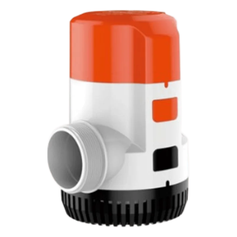 Bomba Sumergible SEAFLO SFBP1-G3700-01 / 3700 GPH (14000 LPH) / 12V CD / Impulsor Grande / Puertos Rectos o 90° / Conector Rápido