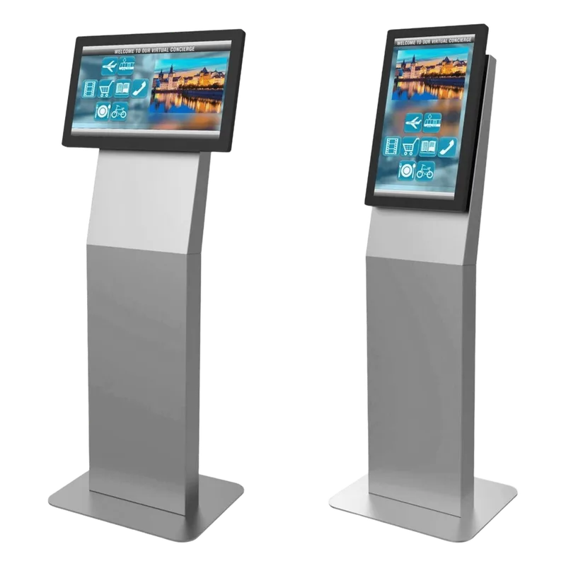 Montaje tipo Kiosko Para Pantallas Indoor Peerless-AV / Base Rectangular / Puertas con Seguridad / Gestión Interna de Cables / Compatible con formato VESA 100x100 a 200x200 (pantalla no incluida) KIP522-S
