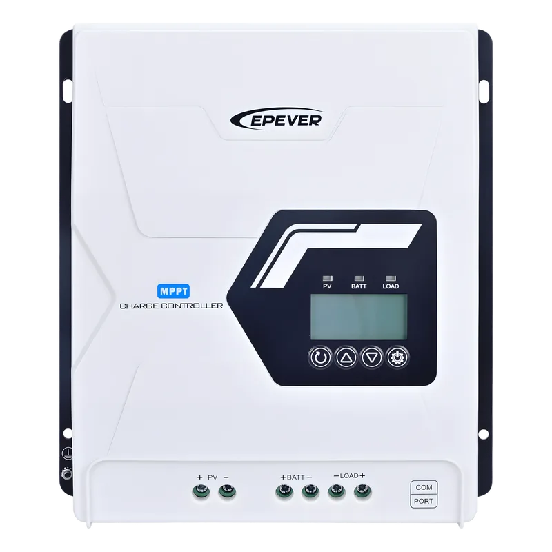 Controlador Solar MPPT 100A 12/24/48V, Máximo Voltaje de Circuito Abierto Voc 225Vcc, Configurable para Baterías de Litio, Conexión en Paralelo EPEVER TIS10425