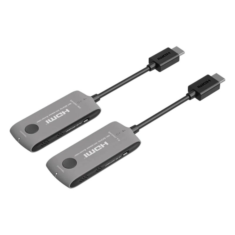 Extensor HDMI Inalámbrico | 4K@60Hz | 20 m | HDMI 2.0 | HDCP 2.2 | Hasta 16 Tx a 1 Rx | 5 GHz | Baja latencia EPCOM TITANIUM TT488MINIV2.0