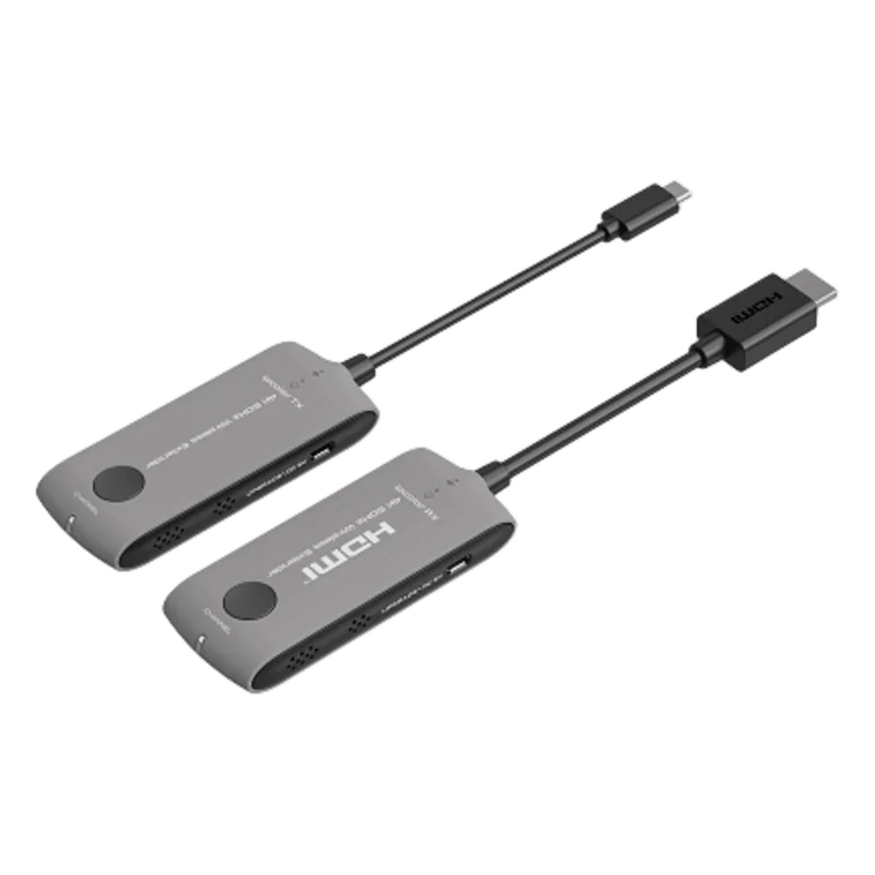 Extensor Inalámbrico Type-C | 4K@60Hz | HDMI 2.0 | Banda 5G | 20 m | HDCP 2.2 | 18 Gbps | 16 TX a 1 RX EPCOM TITANIUM TT488TYPECV2.0