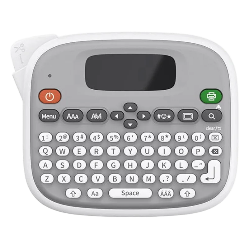 Impresora de Etiquetas Portátil / Térmica 203 ppp / Bluetooth / Pantalla LCD / QWERTY + App / 10 mm Ancho / USB-C / Batería AAA RONGTA TM95