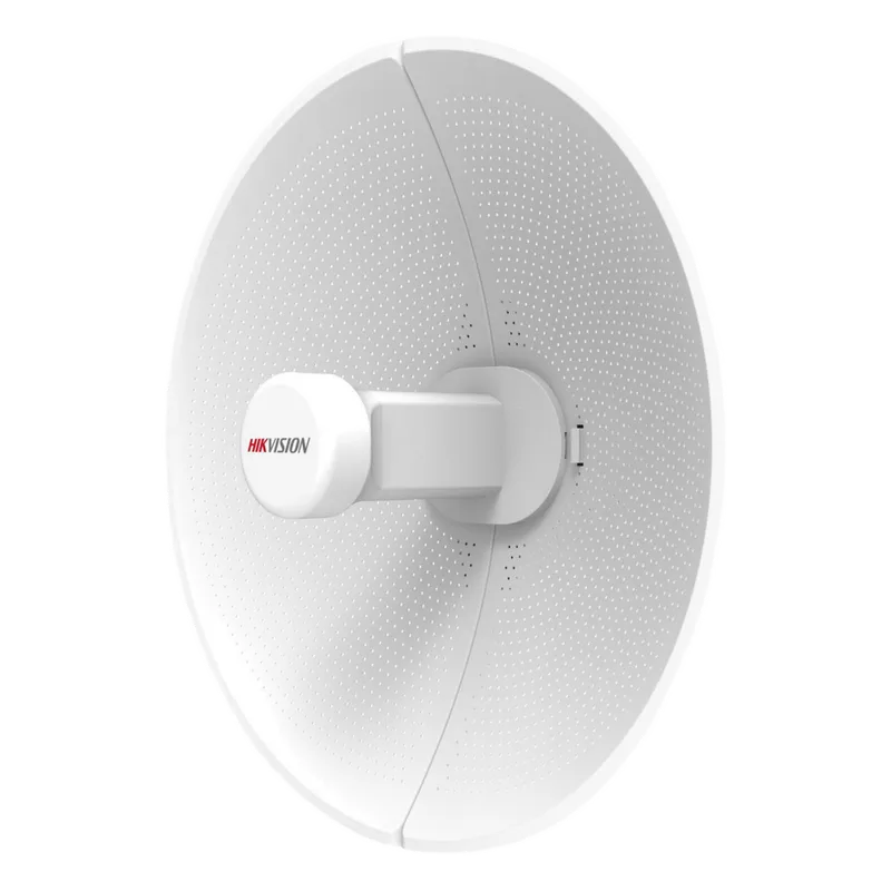 Puente Inalámbrico 20KM / 5GHz 867Mbps / IP55 / TDMA / PoE / Antena 23dBi / -40°C a 65°C HIKVISION DS-3WF20KS-S-5ACG