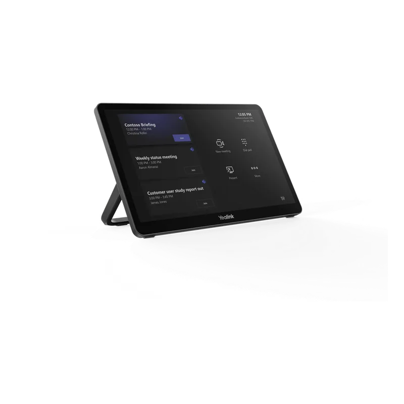 Pantalla Tactil MTouch Plus para Sistemas Microsoft Teams Rooms Yealink con Diseño Avanzado y Control Colaborativo MTOUCH-PLUS