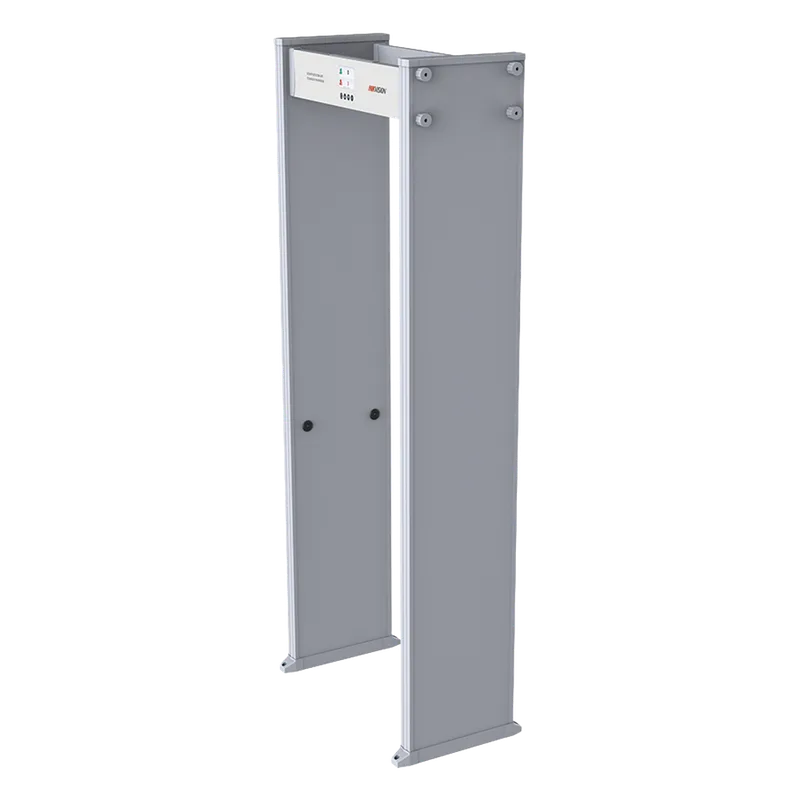 Arco Detector de Metales de 12 Zonas / Pantalla LCD 4.3" / Conteo de Personas / Red Ethernet / 255 Niveles Sensibilidad HIKVISION ISD-SMG112-NW