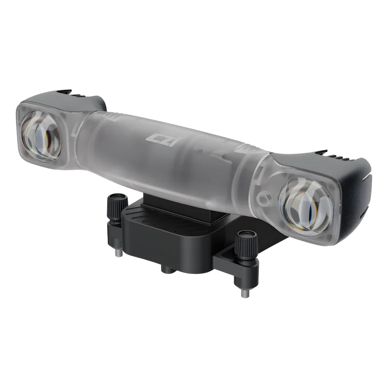 Luz de búsqueda, 30W LED Blanco, 100m Alcance, Algoritmo AI, Luz Roja/Azul/Amarilla, Láser Verde, Compatible Mavic3Enterprise/Matrice4, Peso 130g CZI GL10V2