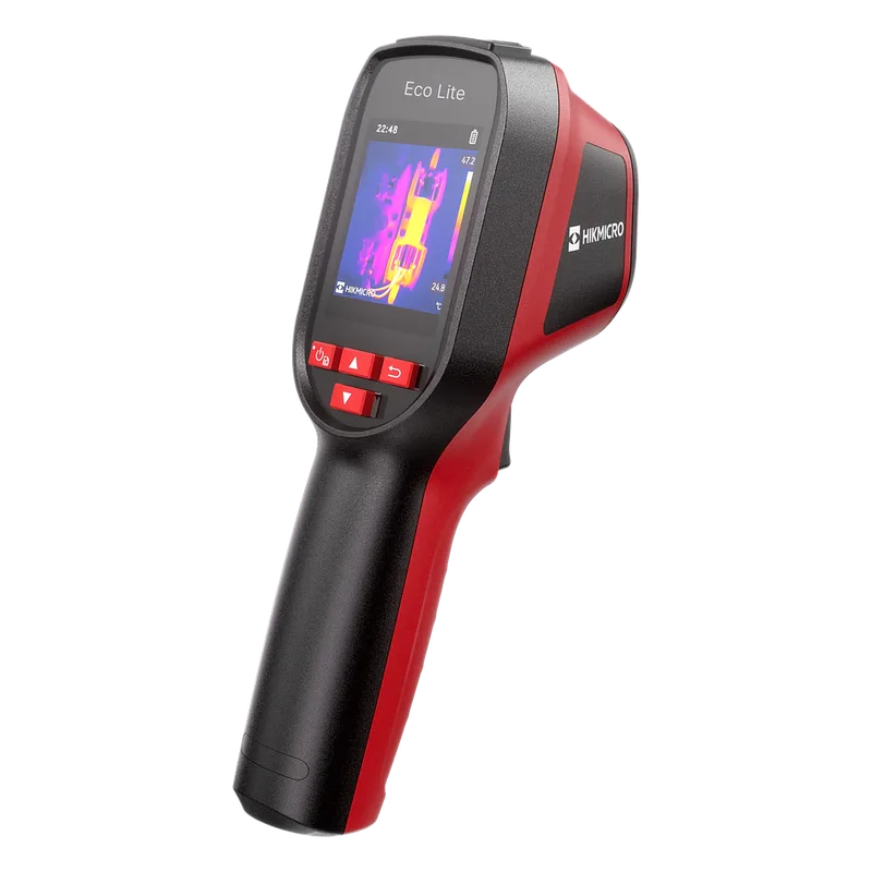 Cámara Térmica Eco Lite / Detector de 96 × 96 Píxeles / Medición de -20 °C a 550 °C / Autonomía 14 Horas / Diseño Compacto IP54 / Ideal para Hogar HIKMICRO HM-TP30E-1AXF-ECOLITE