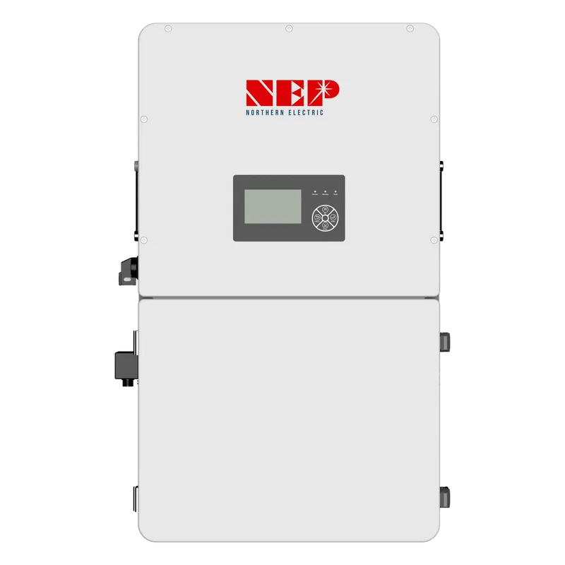 Inversor Híbrido / 12 kW / 3 MPPT / 18000 W PV / 48 V Batería / 120-600 V PV / 250 A Batería / 200 A AC / Eficiencia 97.5% / NEMA 4X / Comunicación Wi-Fi / LCD Táctil / Garantía 10 años NEP BDH12KSPLB